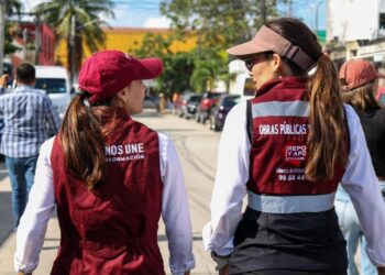 Pavimentación de la avenida Kabah avanza con supervisión directa en Cancún