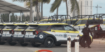 Ana Paty Peralta y Mara Lezama entregan 80 nuevas patrullas para blindar la seguridad en Cancún