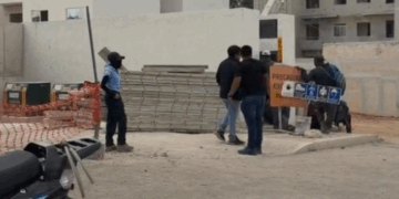 "Cateo en obra de Cancún por presunta desaparición de dos trabajadores"