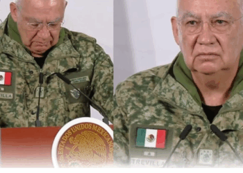 Con voz entrecortada, secretario de Defensa reconoce labor militar en Jalisco