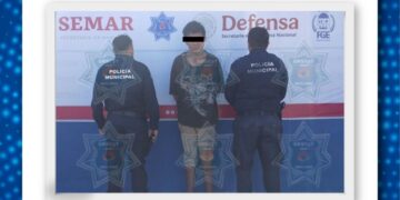 "Detienen a joven en Cancún por presunta resistencia de particulares tras alterar el orden público