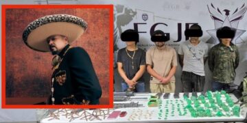 «Célula criminal capturada cerca del rancho de Pepe Aguilar»