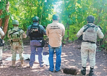 "Hallan restos humanos en una fosa clandestina en el municipio de Paraíso, Tabasco"