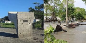 Cambio climático incrementa la zozobra en comunidades costeras de Tabasco por erosión marina