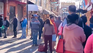 #VIDEO: "Largas filas en los pocos comercios abiertos de la zona metropolitana"