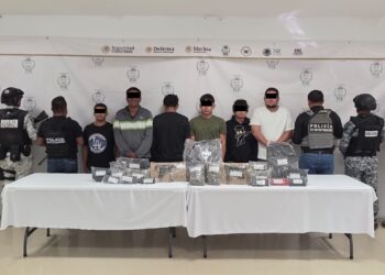 Logran detención de sujetos implicados en la quema de vehículos en Playa del Carmen