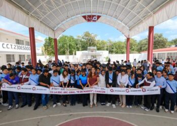 Mara Lezama inaugura infraestructura educativa clave para estudiantes en Cancún