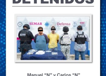 "Narcomenudeo en Cancún: Detienen a dos hombres en la Supermanzana 99"