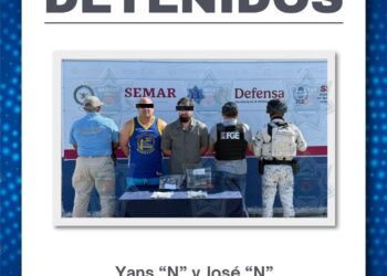 Operativo Blindaje Cancún logra la detención de dos sujetos con armas y droga