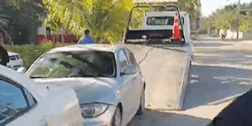 "Operativo para retirar vehículos abandonados en cancun"