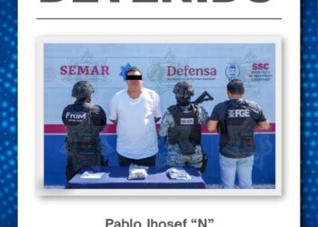 "Refuerzan la seguridad con la captura de un hombre y el decomiso de sustancias ilícitas en Cancún"