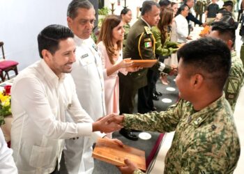 Renán Sánchez destaca la labor del Ejército Mexicano en su 113 aniversario
