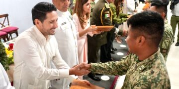 Renán Sánchez destaca la labor del Ejército Mexicano en su 113 aniversario