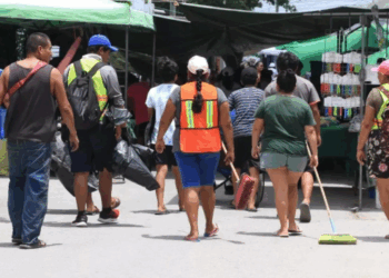 Suspensión de tianguis en Cancún por medidas de seguridad ante actos violentos