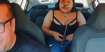 #VIDEO: "viral muestra a pasajera que se identifica como "therian" tras ser bajada de un taxi"