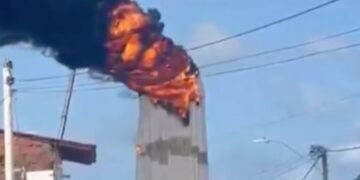 Incendio en estatua de Fátima destruye monumento religioso en Brasil