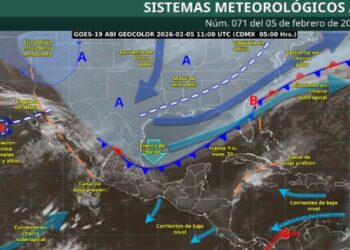 Lluvias, heladas y evento de Norte: los efectos del Frente Frío 33 en México