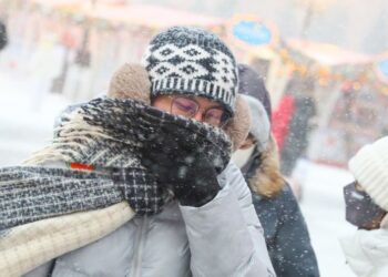 Nevada en Moscú provoca alerta naranja por ciclón Vivian (VIDEOS)