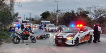 Accidente en Pesquería: muere motociclista tras ser impactado y arrollado