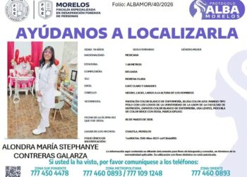 Alarma en Morelos tras confirmarse que desaparece Alondra Contreras