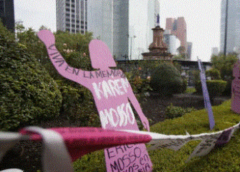 Movimiento feminista en acción: la Glorieta de las Mujeres que Luchan