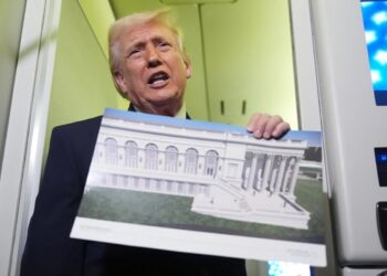 Donald Trump planea un gran complejo militar bajo el nuevo salón de baile de la Casa Blanca