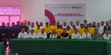 Instalan Comité Estatal 2026 para prevenir incendios forestales en Quintana Roo