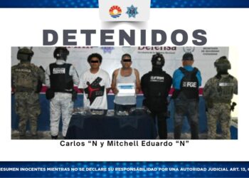 "Logran importante detención mediante el operativo Blindaje Cancún en la Supermanzana 252"