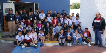 "Policía de Cancún fomenta valores en la niñez con visitas guiadas"