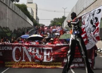 CNTE inicia paro nacional en CDMX: plantones y bloqueos afectan vialidades clave