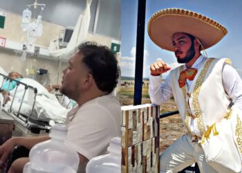 Enfermero del IMSS se vuelve viral por cantar a sus pacientes en Lomas Verdes