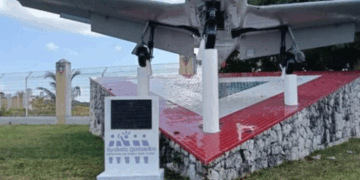 Base Aérea Militar de Cozumel: denuncian publicidad en monumentos históricos