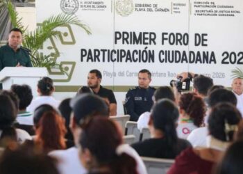 Primer Foro de Participación Ciudadana 2026 en Playa del Carmen
