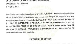 Llega iniciativa del Plan B de la reforma electoral de la presidenta Claudia Sheinbaum al Senado