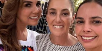 Construcción de paz en Cancún se refuerza con trabajo conjunto entre Ana Paty Peralta y Claudia Sheinbaum