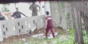 #VIDEO: ¡Pánico en secundaria de Cancún! Marina y Policía aseguran a joven armado en la Región 94