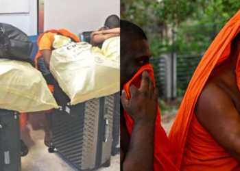 "22 monjes budistas arrestados por transportar 110 kilos de marihuana en Sri Lanka"