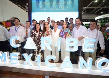 Ana Paty Peralta encabeza la promoción de Cancún en el Tianguis Turístico de México 2026