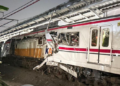 "Choque de dos trenes en INDONESIA deja víctimas y destrucción total"