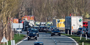 "Dos trenes chocan de frente al norte de Dinamarca"
