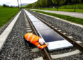 "El uso de energía solar ferroviaria en las vías de Suiza"