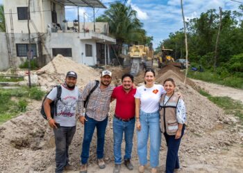 Estefanía Mercado garantiza el AGUA POTABLE para las familias de la colonia Cristo Rey