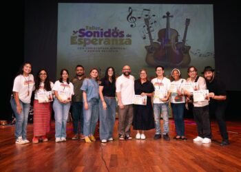 Éxito rotundo en la gala artística Sonidos de Esperanza en Playa del Carmen