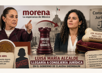 Luisa María Alcalde llegaría a Consejería Jurídica en gobierno de Sheinbaum tras cambios en Presidencia