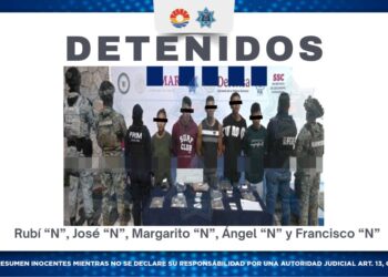 Operativo Blindaje en la Supermanzana 92 logra importante decomiso de narcóticos