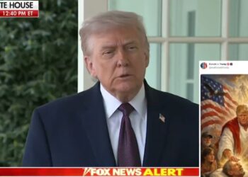 "Trump justifica imagen de IA: asegura que se veía como un médico"