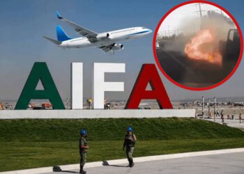 AIFA, entre una explosión silenciada y fotos de Claudia Sheinbaum: revelan nuevos detalles