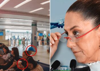 ¿Claudia Sheinbaum publicó fotos del AIFA manipuladas? Señalan uso de IA