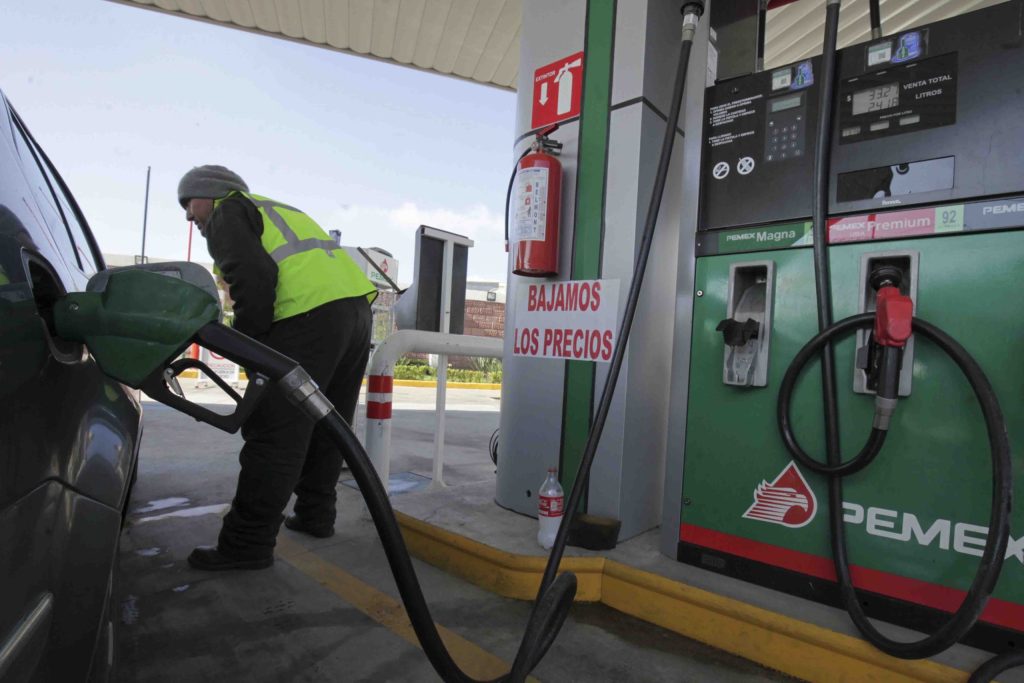 Precio de la gasolina en México