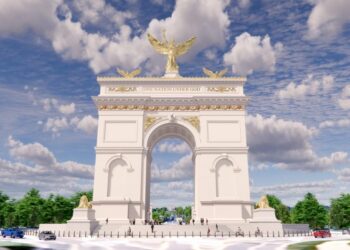 Donald Trump planea erigir un arco del triunfo en Washington